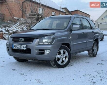 Серый Киа Sportage, объемом двигателя 2 л и пробегом 235 тыс. км за 6999 $, фото 9 на Automoto.ua