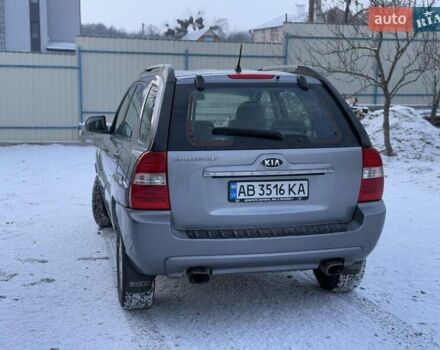 Серый Киа Sportage, объемом двигателя 2 л и пробегом 235 тыс. км за 6999 $, фото 4 на Automoto.ua