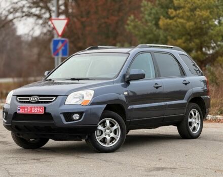 Серый Киа Sportage, объемом двигателя 2 л и пробегом 228 тыс. км за 8600 $, фото 4 на Automoto.ua