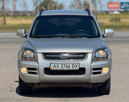 Серый Киа Sportage, объемом двигателя 2 л и пробегом 208 тыс. км за 6999 $, фото 6 на Automoto.ua