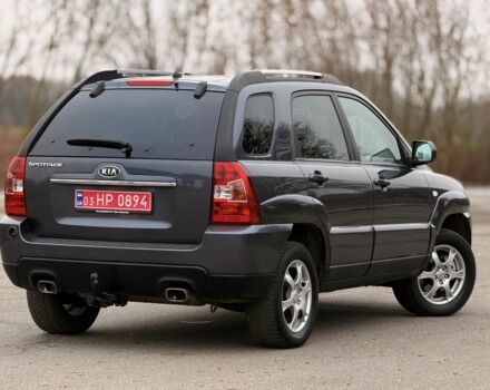 Серый Киа Sportage, объемом двигателя 2 л и пробегом 228 тыс. км за 8600 $, фото 9 на Automoto.ua
