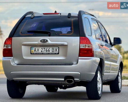 Серый Киа Sportage, объемом двигателя 2 л и пробегом 208 тыс. км за 6990 $, фото 2 на Automoto.ua