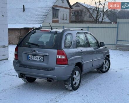 Серый Киа Sportage, объемом двигателя 2 л и пробегом 235 тыс. км за 6999 $, фото 6 на Automoto.ua