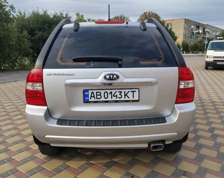 Серый Киа Sportage, объемом двигателя 2 л и пробегом 156 тыс. км за 8400 $, фото 4 на Automoto.ua