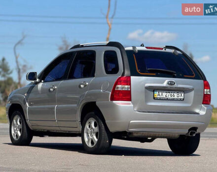 Серый Киа Sportage, объемом двигателя 2 л и пробегом 208 тыс. км за 6999 $, фото 3 на Automoto.ua