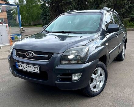 Кіа Sportage 2008 у Харкові на Automoto.ua Сірий Кіа Sportage, об'ємом двигуна 2 л та пробігом 152 тис. км за 8200 $, фото 1 на Automoto.ua