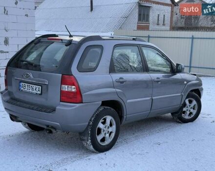 Серый Киа Sportage, объемом двигателя 2 л и пробегом 235 тыс. км за 6999 $, фото 7 на Automoto.ua