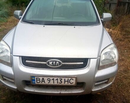Серый Киа Sportage, объемом двигателя 2 л и пробегом 246 тыс. км за 8000 $, фото 3 на Automoto.ua