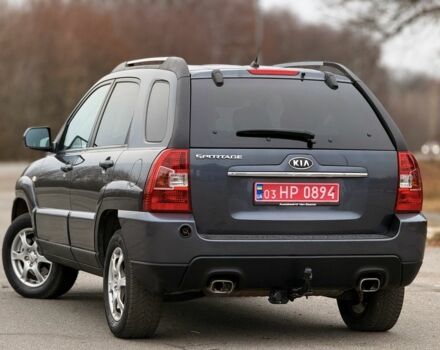 Серый Киа Sportage, объемом двигателя 2 л и пробегом 228 тыс. км за 8600 $, фото 8 на Automoto.ua