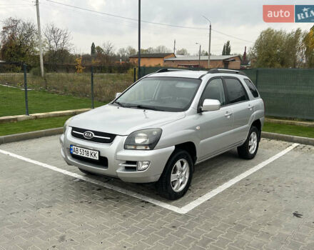 Серый Киа Sportage, объемом двигателя 1.99 л и пробегом 230 тыс. км за 8000 $, фото 5 на Automoto.ua