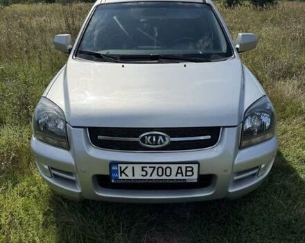 Серый Киа Sportage, объемом двигателя 2 л и пробегом 222 тыс. км за 7700 $, фото 1 на Automoto.ua