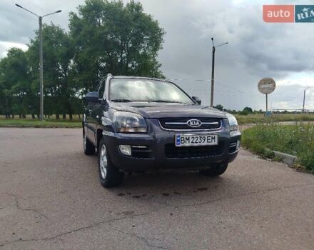 Серый Киа Sportage, объемом двигателя 2 л и пробегом 217 тыс. км за 7400 $, фото 9 на Automoto.ua