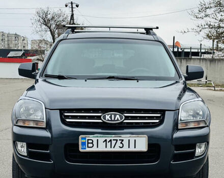 Серый Киа Sportage, объемом двигателя 2.7 л и пробегом 281 тыс. км за 7800 $, фото 2 на Automoto.ua