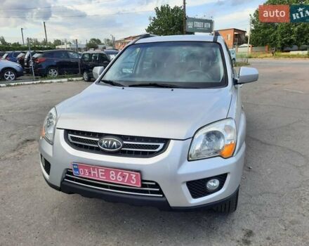 Серый Киа Sportage, объемом двигателя 2 л и пробегом 186 тыс. км за 9100 $, фото 4 на Automoto.ua