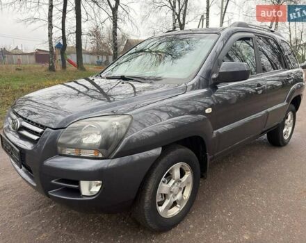 Серый Киа Sportage, объемом двигателя 2 л и пробегом 165 тыс. км за 7490 $, фото 7 на Automoto.ua