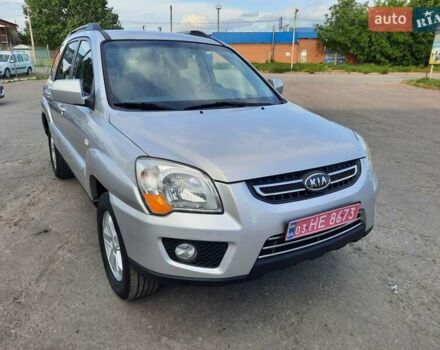 Серый Киа Sportage, объемом двигателя 2 л и пробегом 186 тыс. км за 9100 $, фото 1 на Automoto.ua
