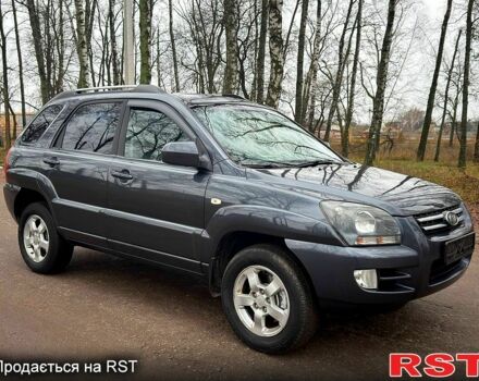Серый Киа Sportage, объемом двигателя 2 л и пробегом 165 тыс. км за 7490 $, фото 1 на Automoto.ua
