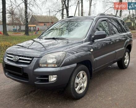 Серый Киа Sportage, объемом двигателя 2 л и пробегом 165 тыс. км за 7490 $, фото 5 на Automoto.ua