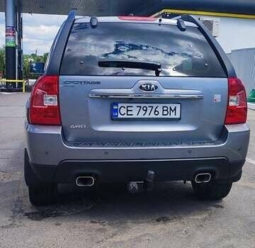 Серый Киа Sportage, объемом двигателя 2 л и пробегом 172 тыс. км за 9300 $, фото 4 на Automoto.ua