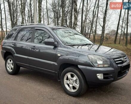 Серый Киа Sportage, объемом двигателя 2 л и пробегом 165 тыс. км за 7490 $, фото 3 на Automoto.ua