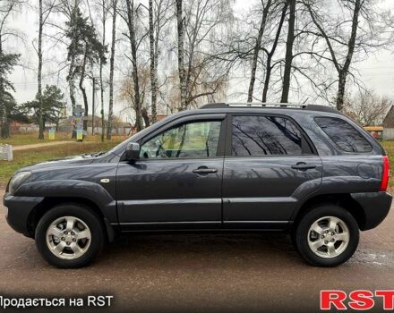 Серый Киа Sportage, объемом двигателя 2 л и пробегом 165 тыс. км за 7490 $, фото 2 на Automoto.ua