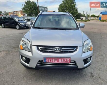 Серый Киа Sportage, объемом двигателя 2 л и пробегом 186 тыс. км за 9100 $, фото 3 на Automoto.ua