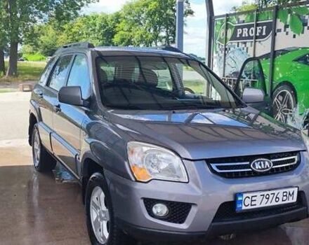 Серый Киа Sportage, объемом двигателя 2 л и пробегом 172 тыс. км за 9300 $, фото 1 на Automoto.ua
