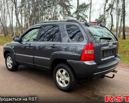 Серый Киа Sportage, объемом двигателя 2 л и пробегом 165 тыс. км за 7490 $, фото 4 на Automoto.ua