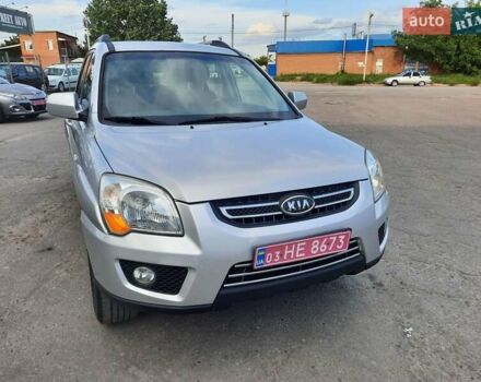 Серый Киа Sportage, объемом двигателя 2 л и пробегом 186 тыс. км за 9100 $, фото 2 на Automoto.ua
