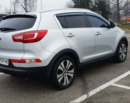 Серый Киа Sportage, объемом двигателя 2 л и пробегом 198 тыс. км за 13500 $, фото 6 на Automoto.ua