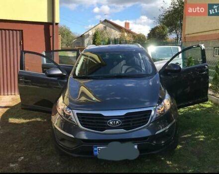 Серый Киа Sportage, объемом двигателя 2 л и пробегом 158 тыс. км за 12000 $, фото 8 на Automoto.ua