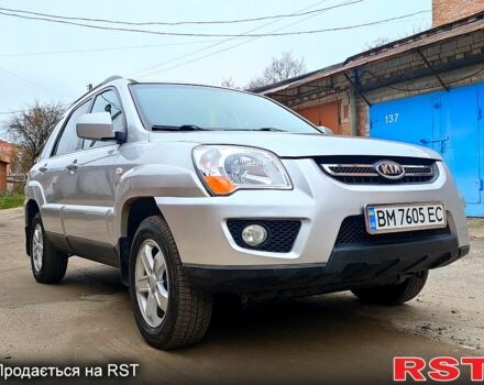 Серый Киа Sportage, объемом двигателя 2 л и пробегом 250 тыс. км за 8250 $, фото 12 на Automoto.ua