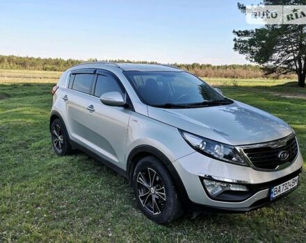 Серый Киа Sportage, объемом двигателя 2 л и пробегом 180 тыс. км за 12900 $, фото 14 на Automoto.ua