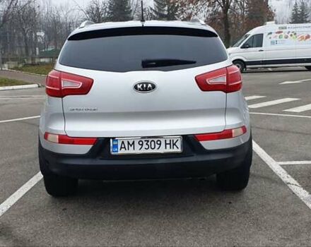 Серый Киа Sportage, объемом двигателя 2 л и пробегом 198 тыс. км за 13500 $, фото 3 на Automoto.ua