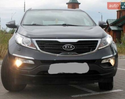 Серый Киа Sportage, объемом двигателя 2 л и пробегом 162 тыс. км за 12500 $, фото 3 на Automoto.ua