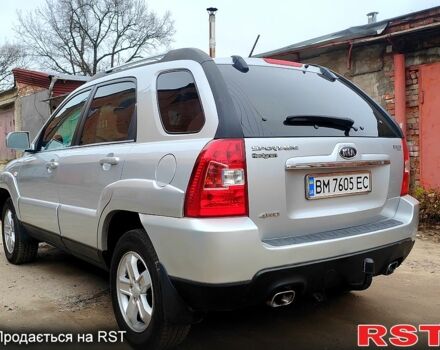 Серый Киа Sportage, объемом двигателя 2 л и пробегом 250 тыс. км за 8250 $, фото 2 на Automoto.ua