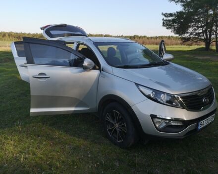 Серый Киа Sportage, объемом двигателя 2 л и пробегом 182 тыс. км за 12000 $, фото 12 на Automoto.ua