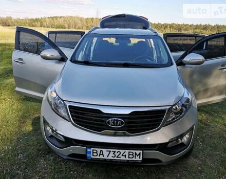 Серый Киа Sportage, объемом двигателя 2 л и пробегом 180 тыс. км за 12900 $, фото 9 на Automoto.ua