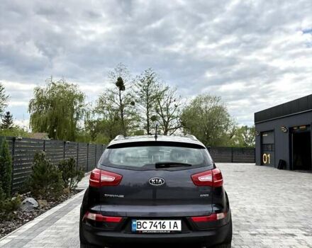 Серый Киа Sportage, объемом двигателя 2 л и пробегом 158 тыс. км за 12000 $, фото 7 на Automoto.ua