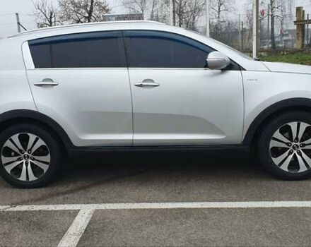 Серый Киа Sportage, объемом двигателя 2 л и пробегом 198 тыс. км за 13500 $, фото 4 на Automoto.ua