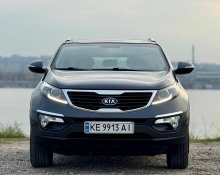 Серый Киа Sportage, объемом двигателя 2 л и пробегом 230 тыс. км за 12500 $, фото 1 на Automoto.ua