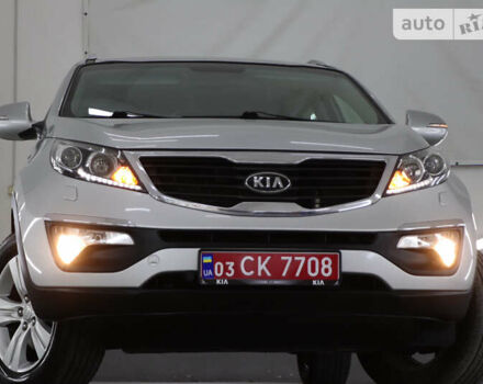 Серый Киа Sportage, объемом двигателя 2 л и пробегом 185 тыс. км за 12999 $, фото 145 на Automoto.ua