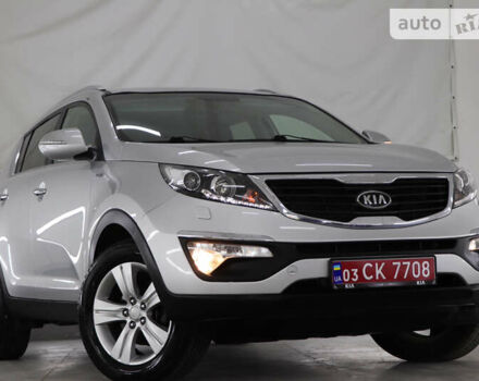 Серый Киа Sportage, объемом двигателя 2 л и пробегом 185 тыс. км за 12999 $, фото 2 на Automoto.ua