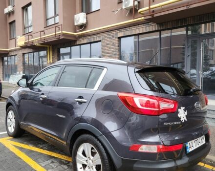 Серый Киа Sportage, объемом двигателя 2 л и пробегом 230 тыс. км за 11500 $, фото 14 на Automoto.ua