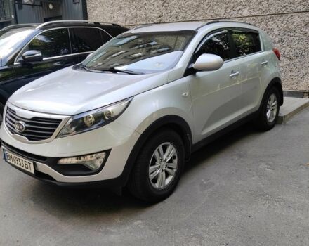 Серый Киа Sportage, объемом двигателя 2 л и пробегом 170 тыс. км за 11500 $, фото 3 на Automoto.ua