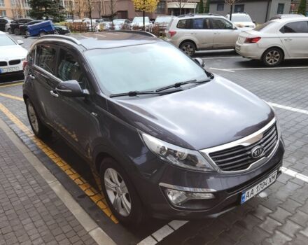 Серый Киа Sportage, объемом двигателя 2 л и пробегом 230 тыс. км за 11500 $, фото 4 на Automoto.ua