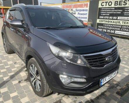 Сірий Кіа Sportage, об'ємом двигуна 2 л та пробігом 180 тис. км за 12500 $, фото 2 на Automoto.ua