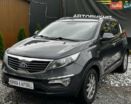 Серый Киа Sportage, объемом двигателя 2 л и пробегом 208 тыс. км за 11800 $, фото 3 на Automoto.ua