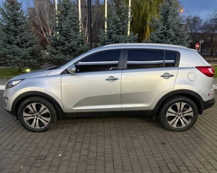Серый Киа Sportage, объемом двигателя 2 л и пробегом 177 тыс. км за 13000 $, фото 1 на Automoto.ua