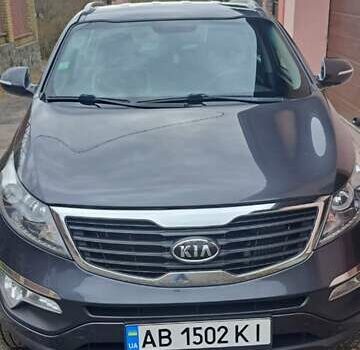 Серый Киа Sportage, объемом двигателя 2 л и пробегом 214 тыс. км за 12000 $, фото 3 на Automoto.ua
